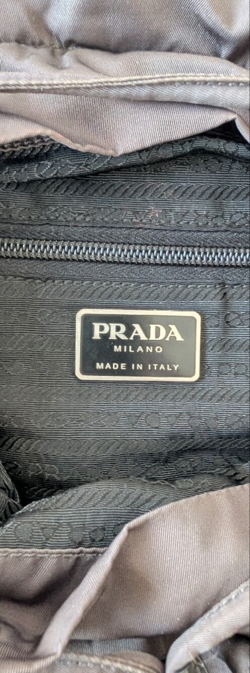 Prada Slate Nylon Drawstring Mini Backpack - Picture 5 of 8